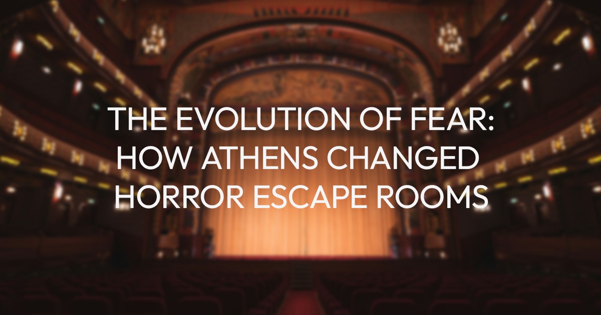 Cover Image for The evolution of fear: How Athens changed horror escape rooms